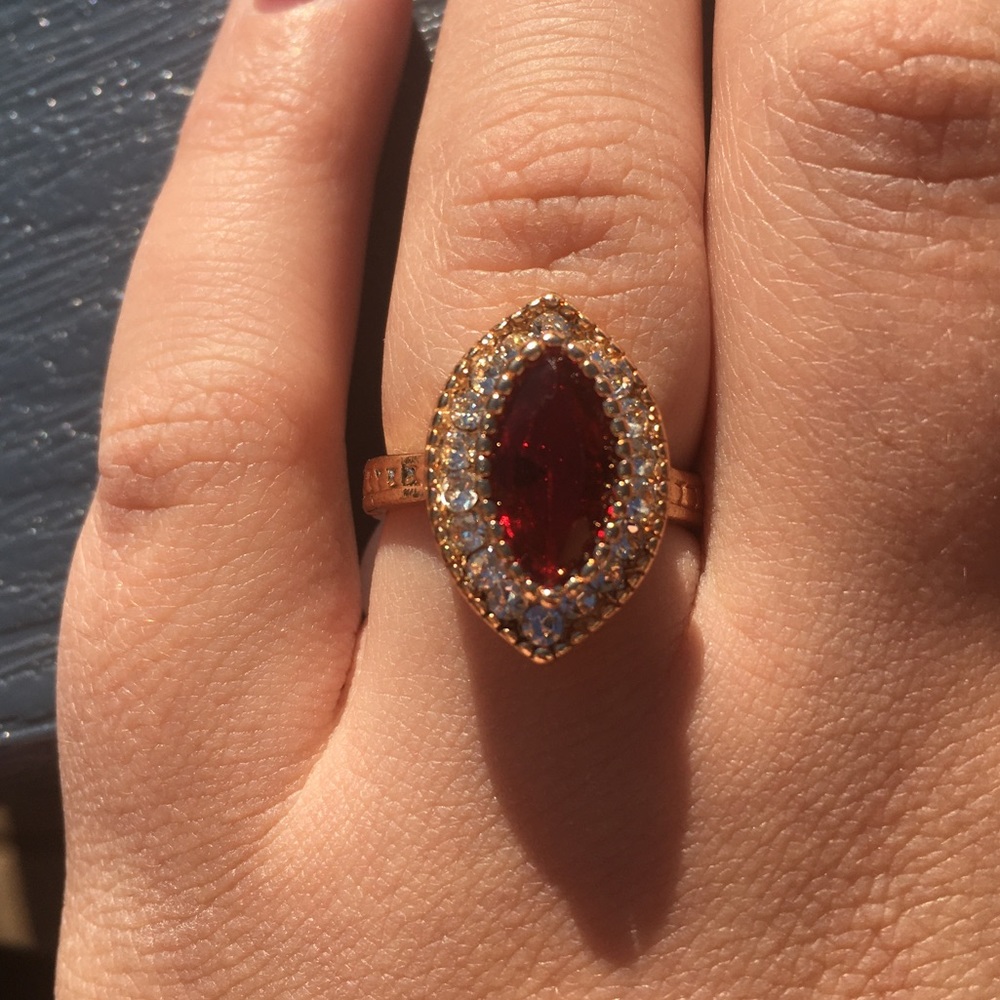 FLASH SALE
 - red gemstone Ring